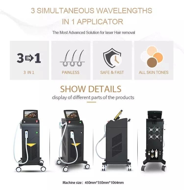 808nm Diode Laser Hair Removal Machine 808nm Diode Depiladora Laser Equipment Laser Hair Removal