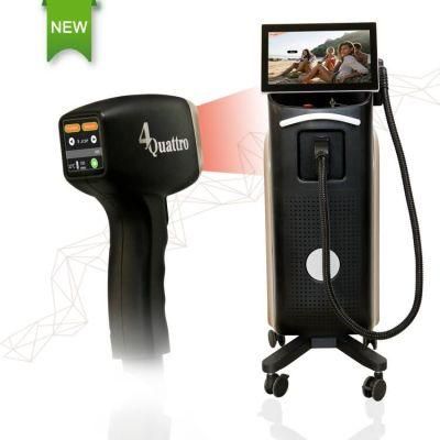 Triple Wavelength Depilacion Hair Removal Titanium Laser Sopran Diodo laser System for Hair Salon Equipment