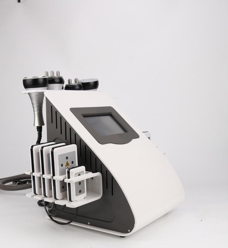 6 in 1 Vacuum RF Lipolaser Cavitation Machine