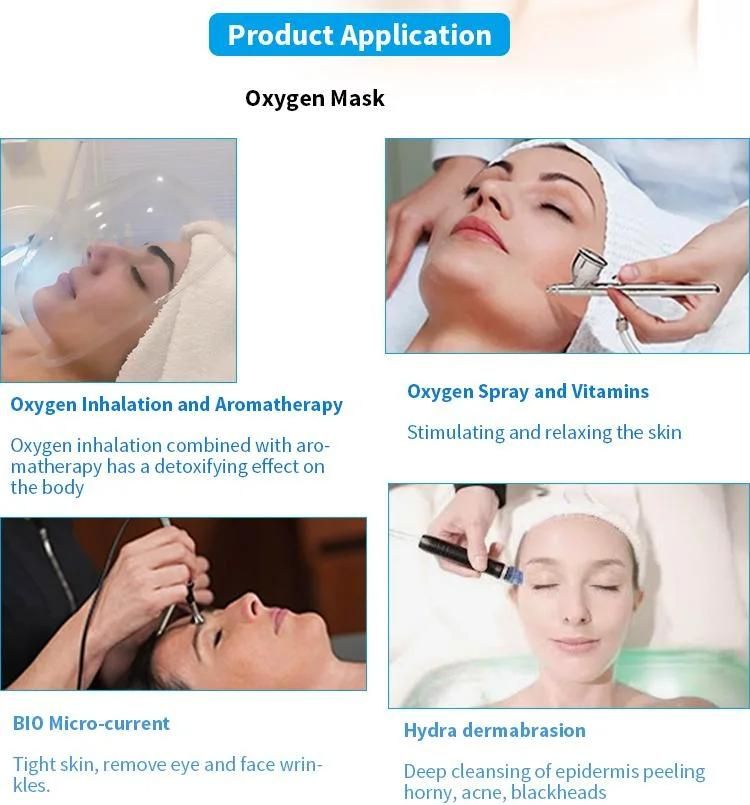 9 in 1 SPA Oxygen Bio Facial Aqua Skin Peeling Facial Skin Deep Cleaning Blackhead Removal Beauty Machine Hydra