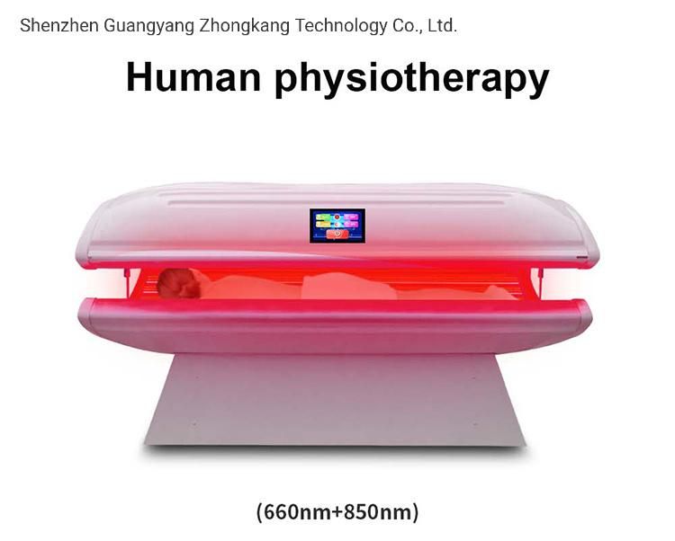 Beauty Salon Equipment Anti-Aging Weight Loss Entire Body Treatment Relaxing PDT Machine Photodynamic Collagen LED Red Light Therapy Bed