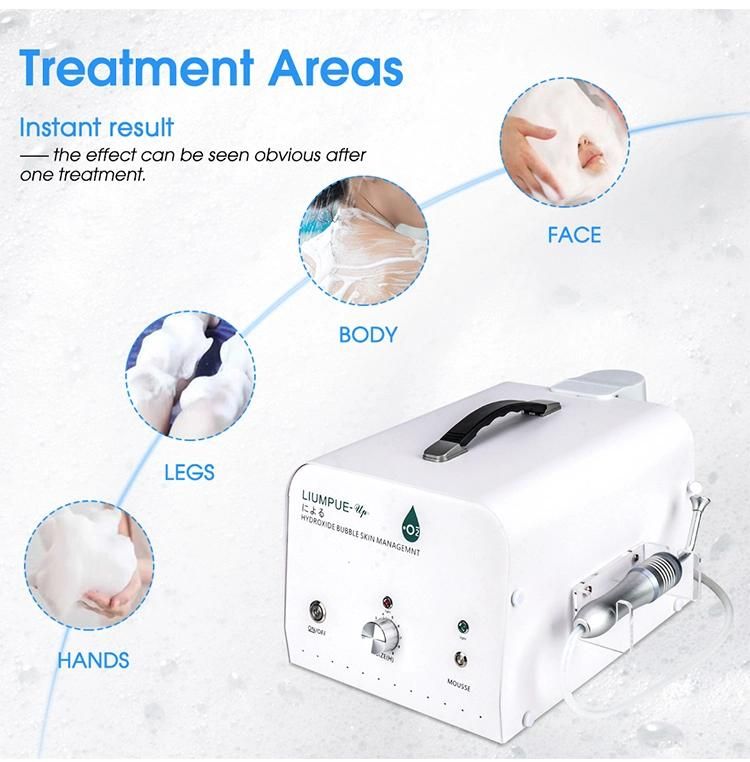 H2O2 Hydra Oxygen Jet Peel Skin Care Oxyhydrogen Facial Cleaning Beauty Equipment