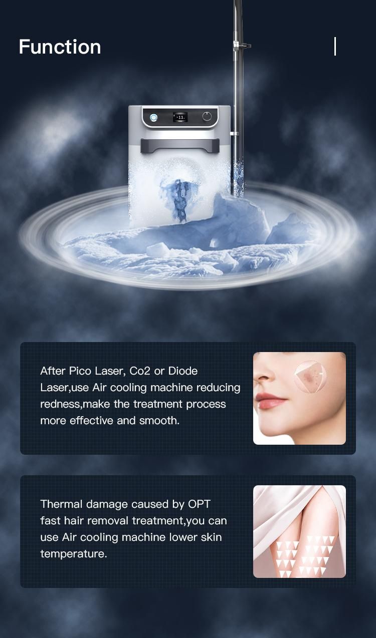 Skin Cooling Cryo System Machine