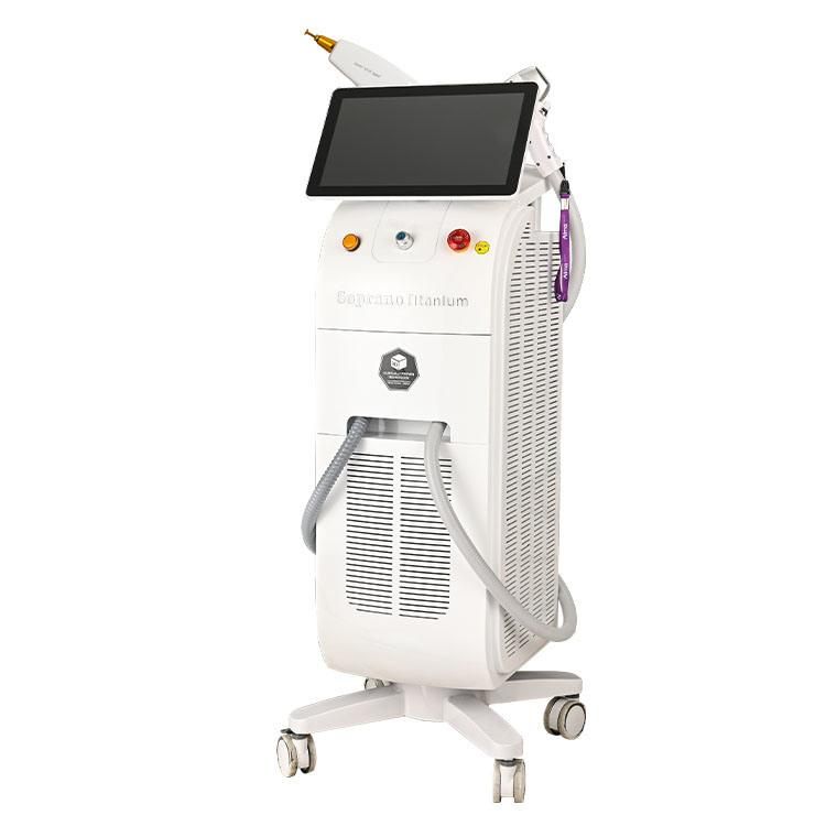 Weifang Triple Wavelength 808nm Diode Laser Alma Soprano XL Ice Painless 3 Waves Hair Removal 1600W 1800W Soprano Ice Platinum