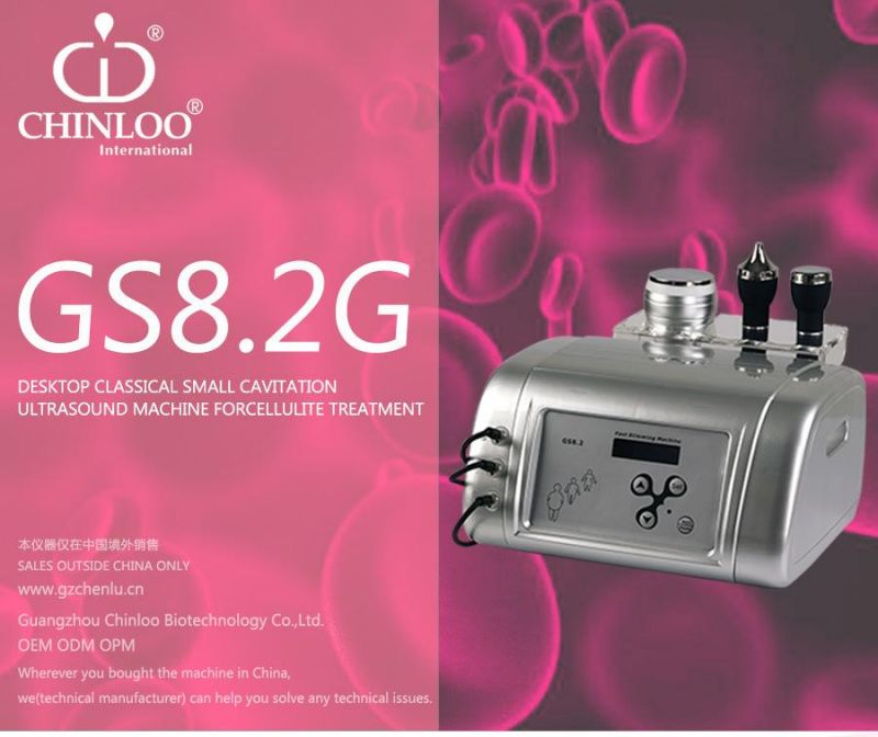 GS8.2g Home Cavitation RF Machine 3 in 1 Slimming for Body Massage