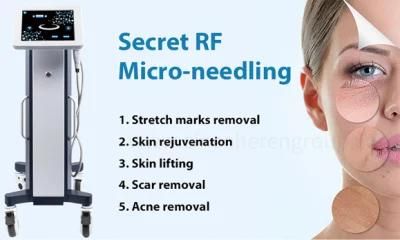 RF Microneedle Fast Delivery Scar Acne Stretch Marks Wrinkle Removal with RF Microneedle Device