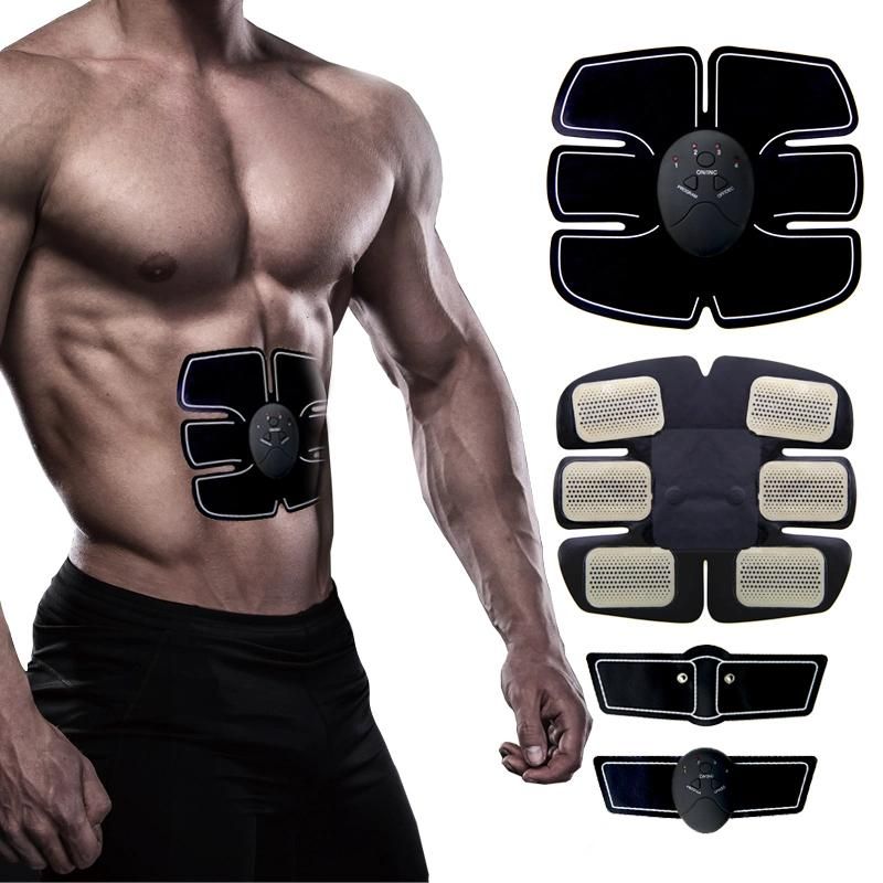 Abdominal Muscle Trainer Stimulator Toning Belt Workout Portable with Gel Pad