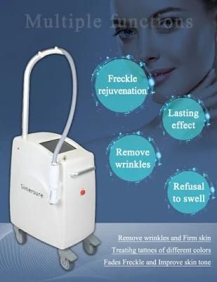 Multifunction Pico Q Switched ND YAG Laser Tattoo Removal Machine