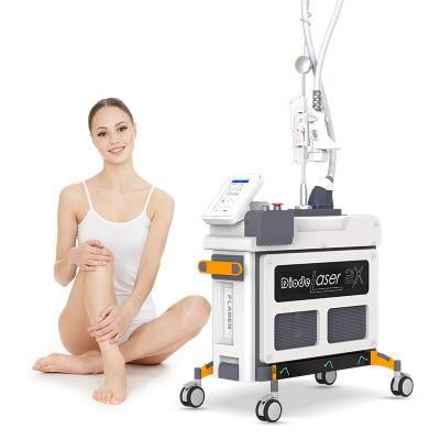 Two-Year Warranty 12 Bar Diode Laser 808nm Hair Removal 755 808 1064 Diode Laser Hair Removal Machine