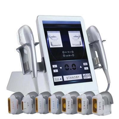 7D PRO Hifu Beauty Machine 7 Pieces Cartridges Micro Focused Ultrasound for Skin Tightening Hifu