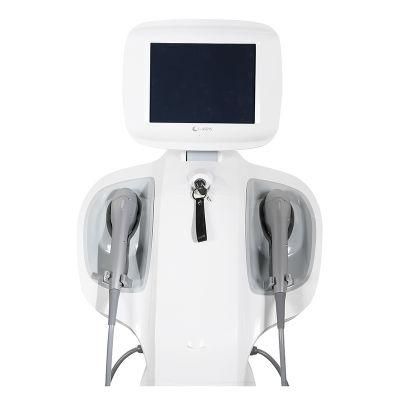 Portable 7D Hifu Anti Aging Device 7 D Micro Ultera V Max Hifu System 7 Pieces Cartridges for Face Lifting and Body Slimming