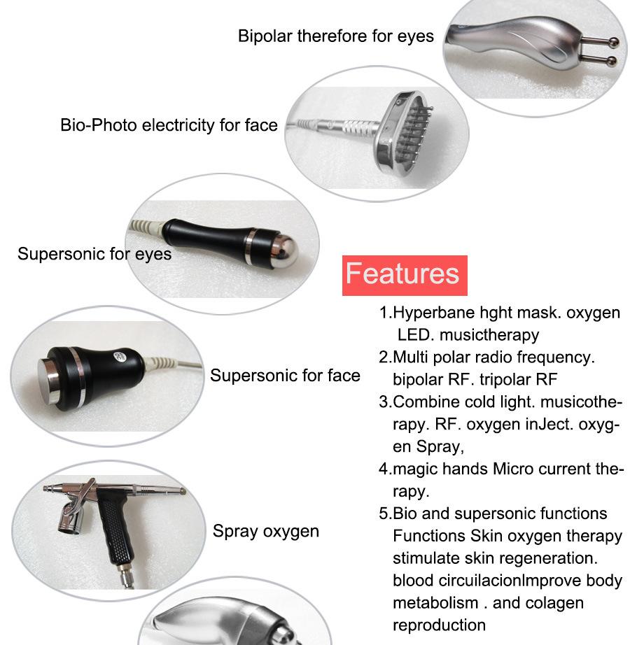 2014 Newest Spray Water Oxygen Jetpeel Beauty Equipment (G882A)