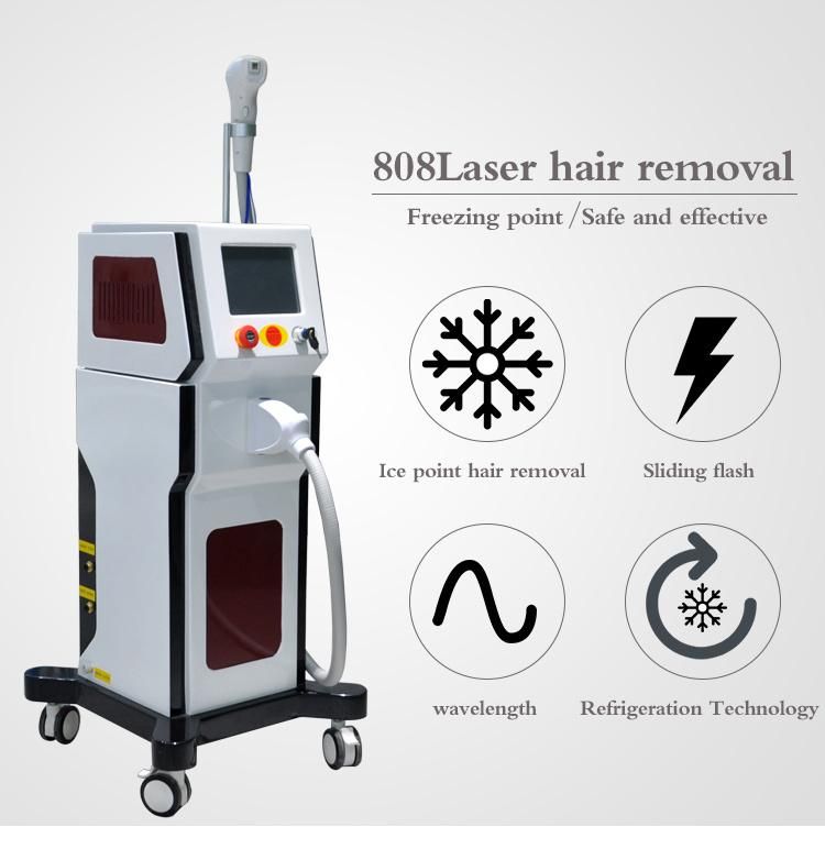 808nm Diode Laser Ice Point Hair Removal Beauty Machine