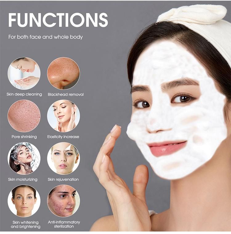 Wholesale White Independent H2 O2 Adjustable Foaming Skin Whitening Moisturizing Facial Machine