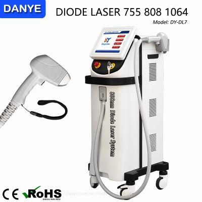2020 Danye Hair Removal 3 Wavelength Diode Laser 755 808 1064 Portable 3 in One Professional laser