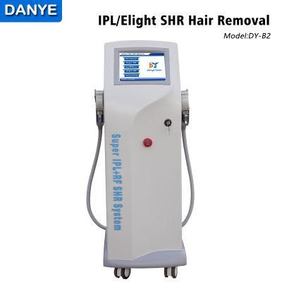 High Power Double Sapphire 560nm 695nm IPL/Elight Super Hair Removal and Skin Rejuvenation Beauty Machine