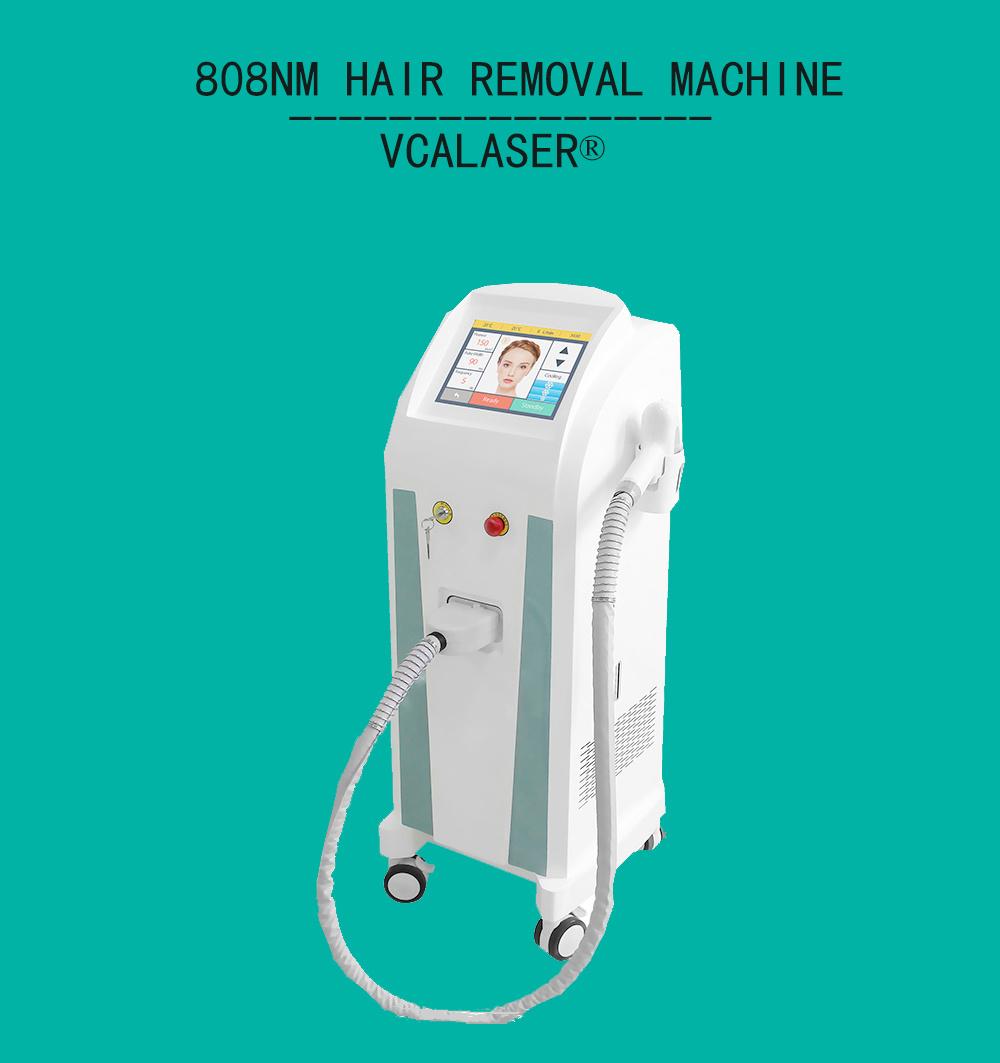 Beijing Vca 755+808+1064nm Diode Laser Permanently All Color Hair Removal Beauty Equipment