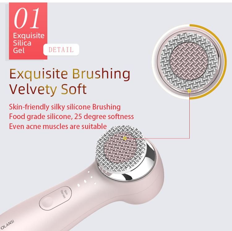 Product 2020 Beauty Care Imported Waterproof 2 in 1 Face Cleaning Brush Devices