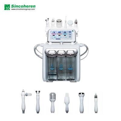 Hydro Facial Machine Aqua Peeling Dermabrasion Facial Machine/H2O2 6 in 1 Deep Clear Oxygen Spray Machines