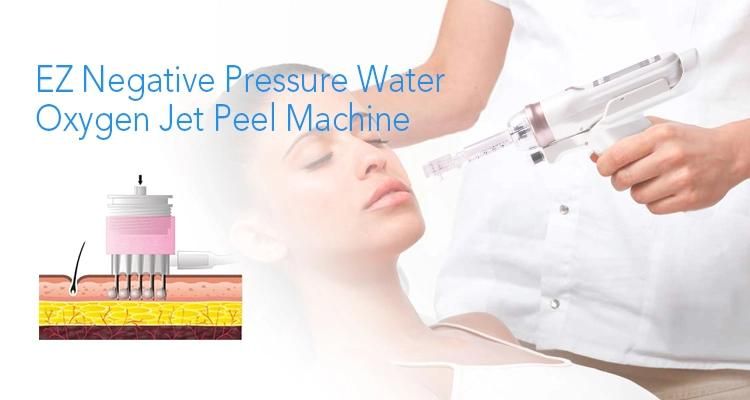 Portable Ez Nagetive Pressure Skin Rejuvenation Water Oxygen Peel Machine