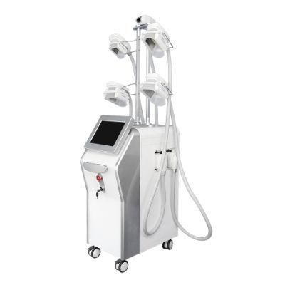 Cryolipolysis Slimming System for Cooling Fat with 4 Handles Work Together Cryoslim Slimming Cellulite Loss Beauty Machine