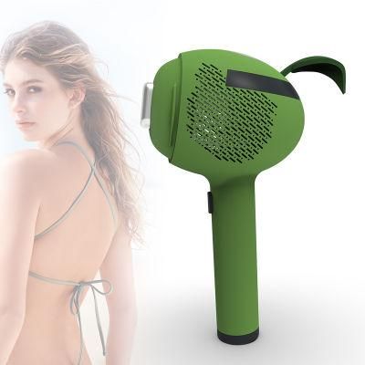 Green Handy Hair Remover Powerful Diode Laser 808nm Hair Removal Equipment