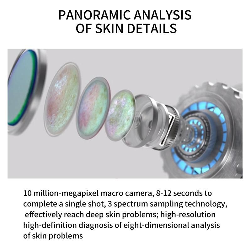 Skin Analysis Device Ultrasound RF Facial Deep Cleansing Microdermabrasion Hydrodermabrasion Facial Machine