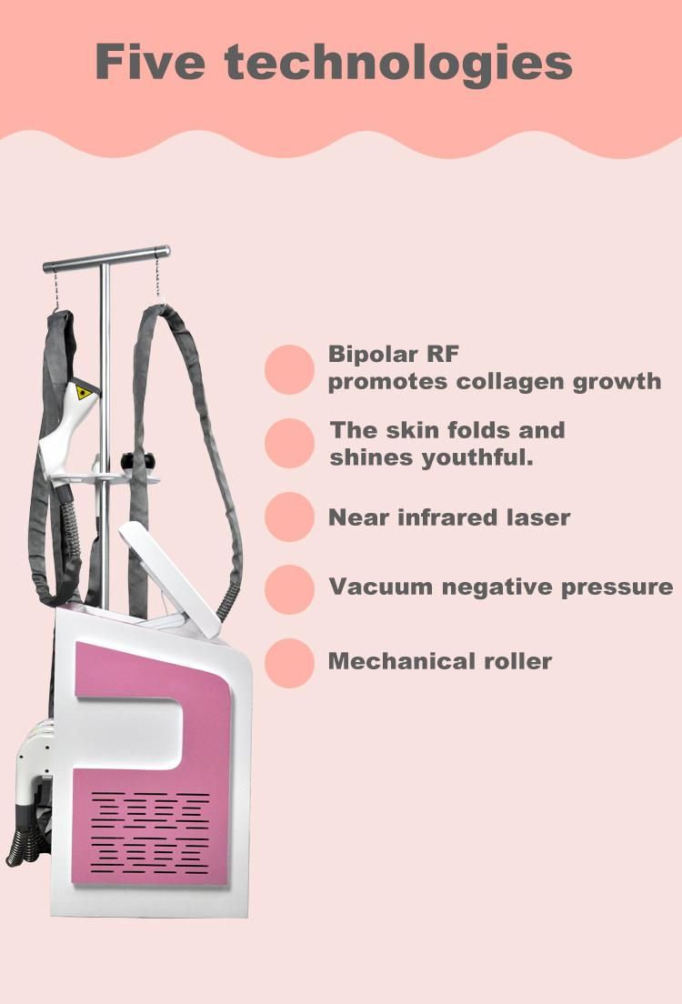 Advanced Portable Vacuum Roller Slimming Combination RF Cavitation Slimming Machine