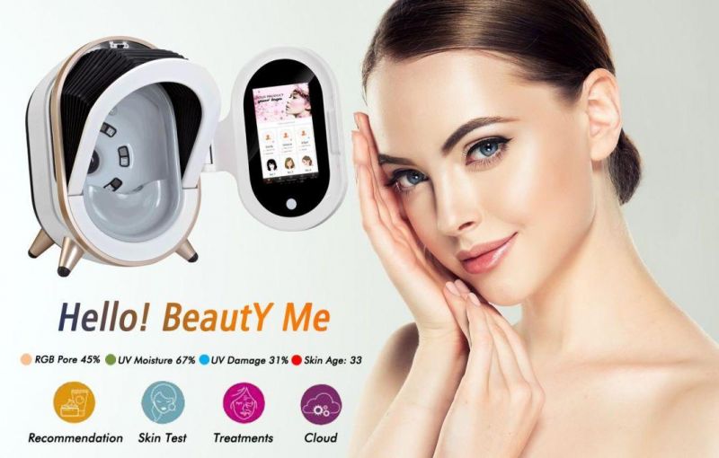 2021 Smart Mirror Scanner Facial Skin Analyzer Face Visia Analysis Machine