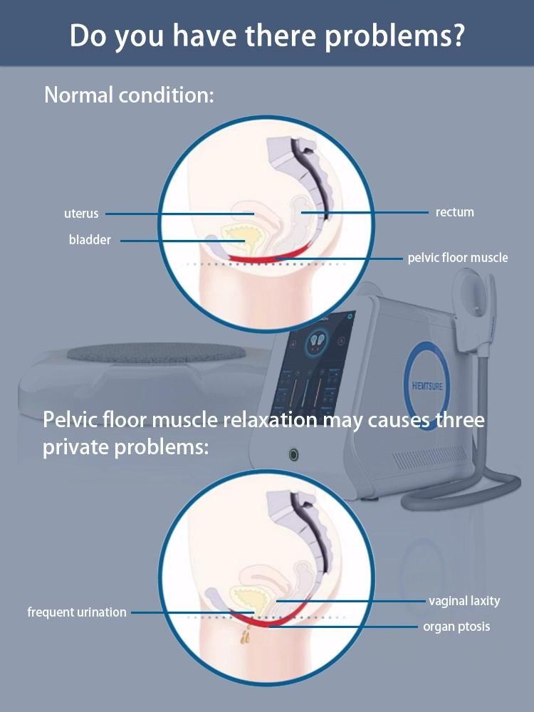 EMS Chair Pelvic Floor Muscle Building Hiemtsure Machine EMS