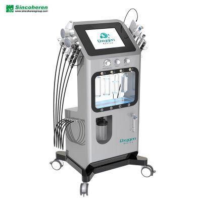 9 in 1 Oxygen Revive Machine Dermabrasion Beauty Skincare Machine Pure Oxygen Therapy Microdermabrasion Machine