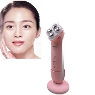 Skin Rejuvenation Ionic Photon 3MHz Galvanic Microcurrent Facial Massager 4 in 1 LED RF Skin Tightening Device