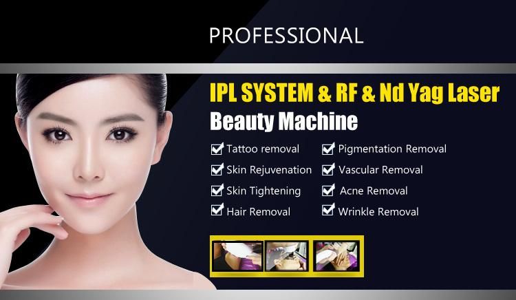 Hot Sale! ! 3 in 1 ND YAG Laser Tattoo Removal+IPL Hair Removal+RF Face Lift Machine