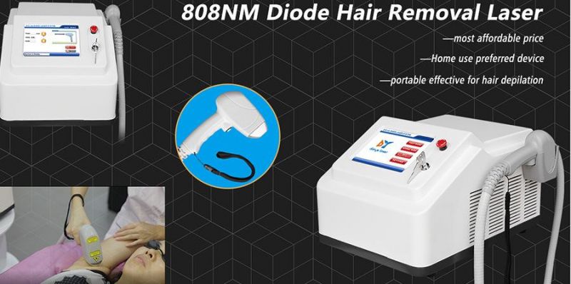 Portable 808 Diode Semiconductor Laser Hair Removal System