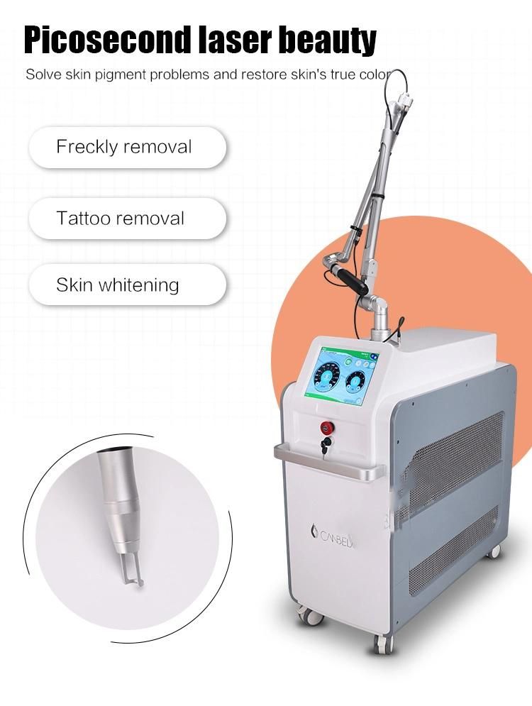 2021 New Arrival Picosecond Birth Mark /Pigment Black Spot Tattoo Removal Beauty Salon Equipment