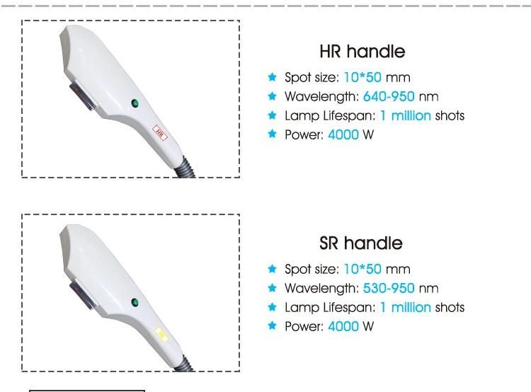 Beauty Qeuipment RF Shr IPL Opt Fast Hair Removal Laser Machine FDA Approved