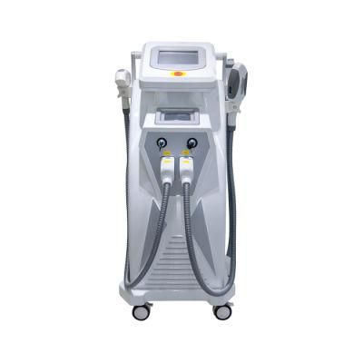 Multifunctional IPL RF Elight Q-Switch ND YAG Laser Machine for Hair Removal and Tattoo Removal