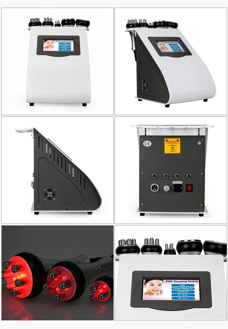 5 in 1 Multifunction RF Vacuum 40K Cavitation Weight Loss Ultrasonic Cavitation Body Slimming Machine