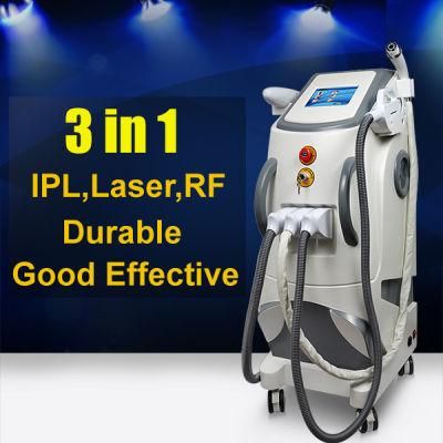 Beauty Salon RF IPL Shr YAG Laser Elight Tattoo/Hair Removal Machine