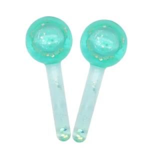 Facial Cold Massager Ice Roller Ball Cooling Face Globes