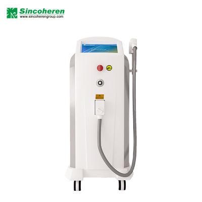 Beijing Sincoheren 755+808+1064nm Diode Laser Permanent 3 in 1 Hair Removal Machine for All Skin and Hair Colors