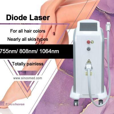 Medical CE Certificated Hair Removal Diode Laser