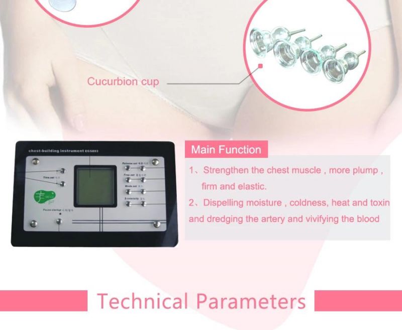 Breast Enlarge Cupping Beauty Machine (EGS803)