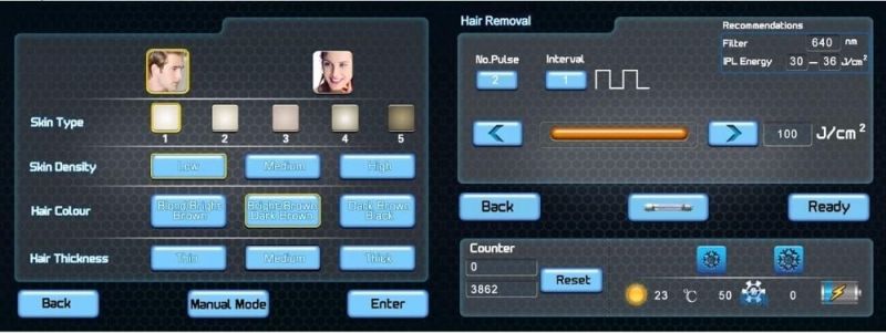 Huamei Erose Ya Opt Shr Fast Hair Removal System