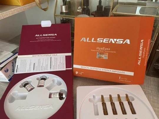 Allsensa Eyes Skin Booster Dark Circles Under The Eyes Bags Fine Lines Anti-Aging Eye Antioxidants Reduce Fine Lines Dermal Filler Injection Products Solutions