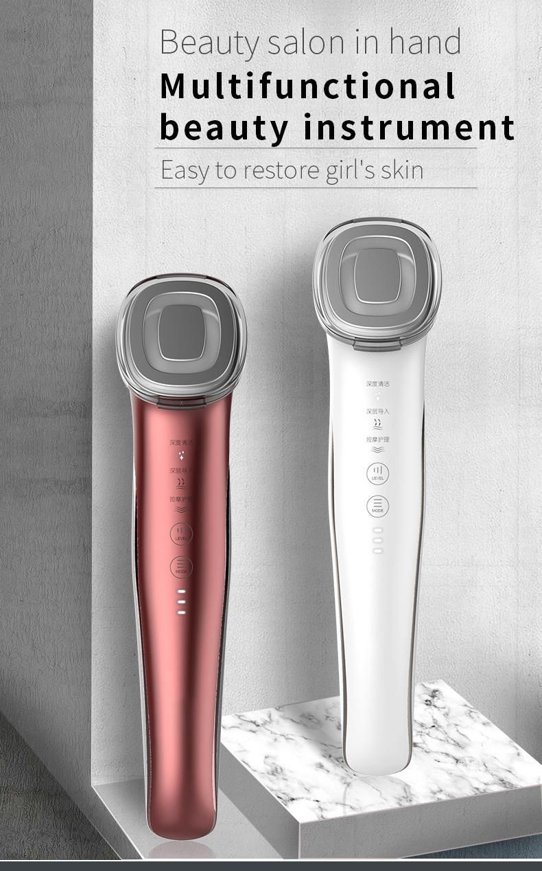 Stereoscopic V-Face Deeply Cleaning LED Repair Lifing Firming Skin Multifunctional Beauty Device