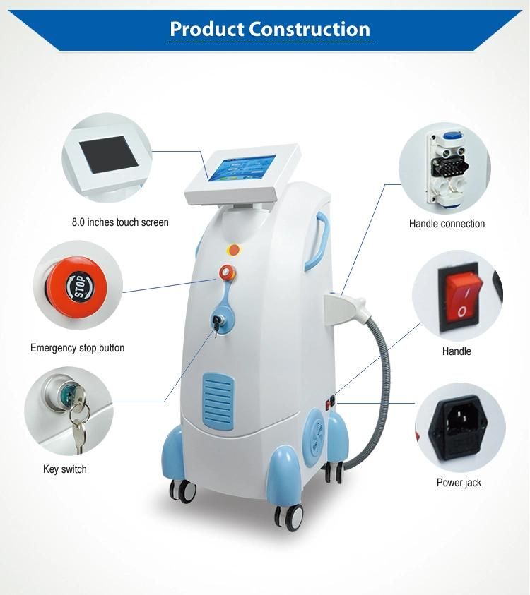 Painless Hair Removal Machine IPL Shr Elight Laser