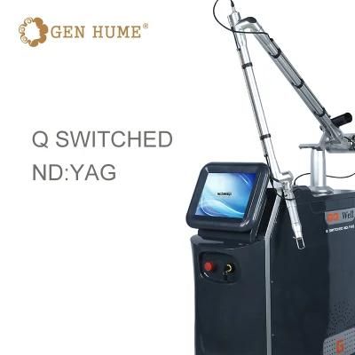 New ND YAG Laser / Q-Switch ND: YAG Laser Pigmentation Tattoo Removal Laser Beauty Machine Skin Care Beauty Salon Equipment