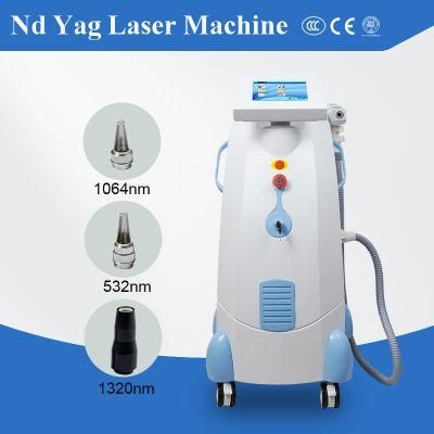 Effective Q Switch ND YAG Laser Tattoo Removal Machine 2018