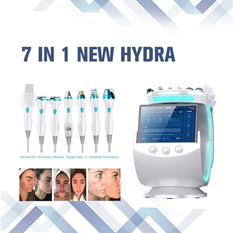 Hydrafacial 7 in 1 Microdermabrasion Peeling Clearing Skin Analysis Machine